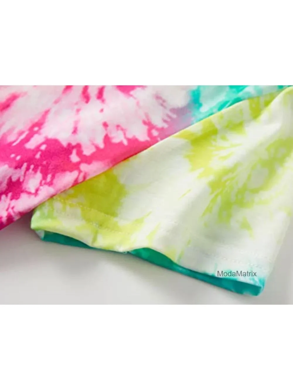 Girls Pajama Set Short/Long Sleeve Pants Size 6-18 Polyester Soft Stretch